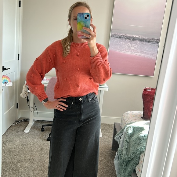 “Bobble Yum” sweater in rosy pink - Picture 2 of 9